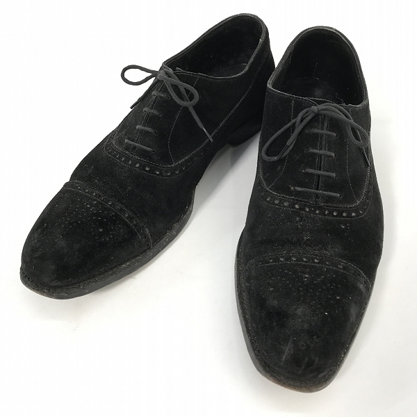 実際に弊社で買取させて頂いたCROCKETT&JONES/クロケット＆ジョーンズ GOWER スウェードレザーレースアップシューズ 9.5D