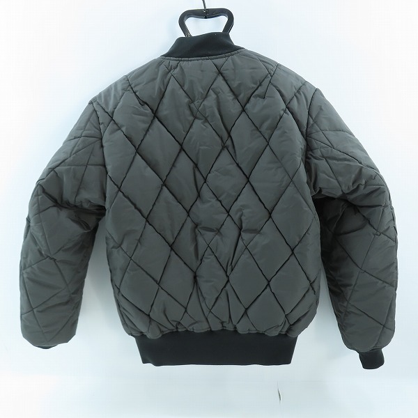 実際に弊社で買取させて頂いた【未使用】Schott/ショット リバーシブル MA-1 フライトジャケット ブラック 3192073/Mの画像 3枚目