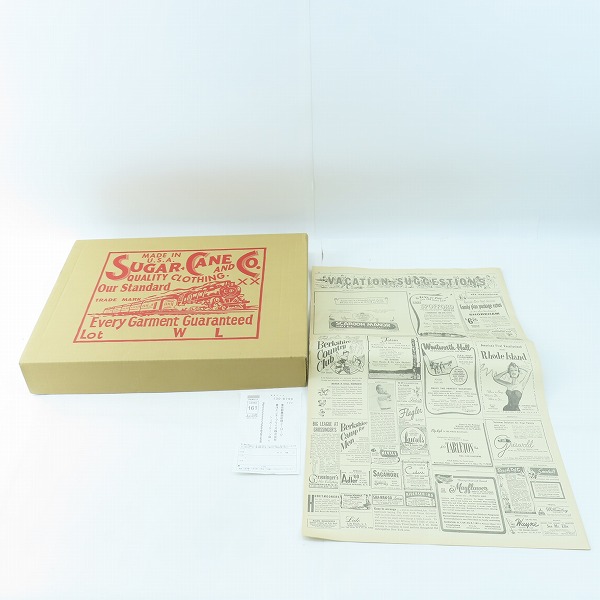 実際に弊社で買取させて頂いたSUGAR CANE/シュガーケーン 1955モデル デニムパンツ SC41955N /W34L34の画像 9枚目