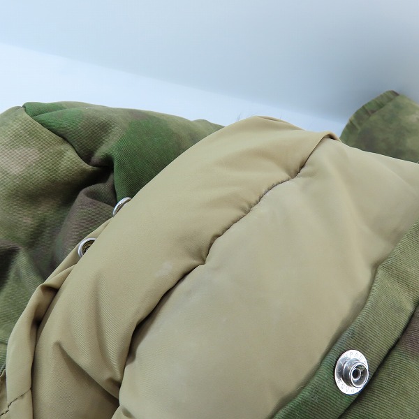 実際に弊社で買取させて頂いた【難有】HUNTING WORLD/ハンティングワールド PENFIELD オイルドワックス ダウンジャケット/Mの画像 7枚目