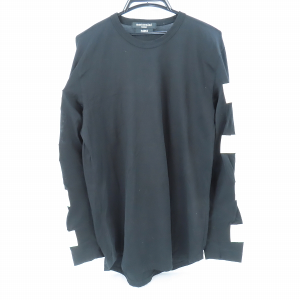 実際に弊社で買取させて頂いたmastermind HOMME×A-GIRL'S/マスターマインドオム×エイガールズ 袖マジックテープ ロングTシャツ 16SSMMF-TS10-015/L