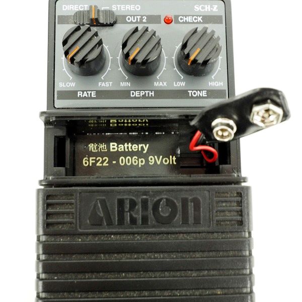 実際に弊社で買取させて頂いたARION/アリオン SCH-Z STEREO CHORUS/ステレオコーラス エフェクター【動作確認済】の画像 5枚目