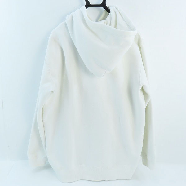 実際に弊社で買取させて頂いたAPPLEBUM/アップルバム ペイズリー ボックスロゴ プルオーバーパーカー ネイビー/Lの画像 1枚目