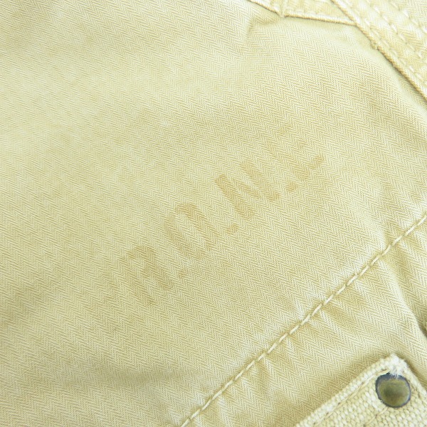 実際に弊社で買取させて頂いたkiminori morishita/キミノリモリシタ カーゴ パラシュートパンツ ベージュ 7847311-1 5/48の画像 7枚目