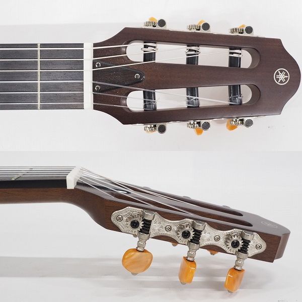実際に弊社で買取させて頂いた★YAMAHA/ヤマハ SLG200N NT サイレントギター/ナイロン弦 ガットギターの画像 2枚目