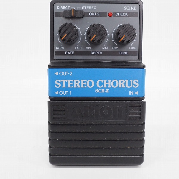 実際に弊社で買取させて頂いたARION/アリオン SCH-Z STEREO CHORUS/ステレオコーラス エフェクター【動作確認済】