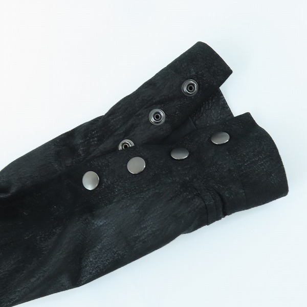 実際に弊社で買取させて頂いたRICK OWENS/リックオウエンス ラムレザージャケット RU5768/46の画像 6枚目