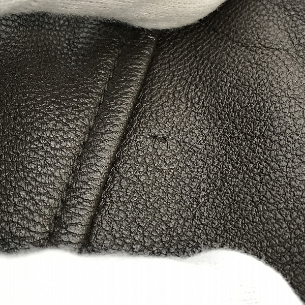 実際に弊社で買取させて頂いたSHIPS/シップス ラムレザー シングルライダースジャケットの画像 5枚目