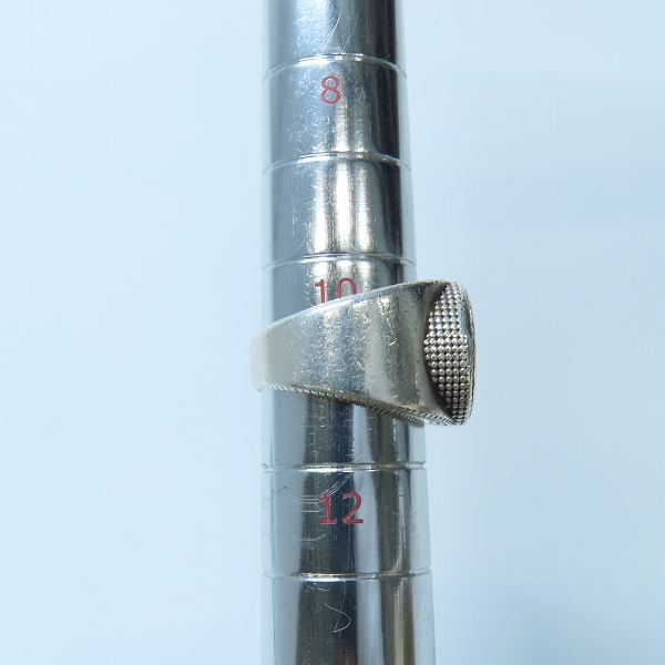 実際に弊社で買取させて頂いたGUCCI/グッチ インターロッキングG ワイド シルバーリング/指輪 479229 J8400 8106/11号の画像 8枚目