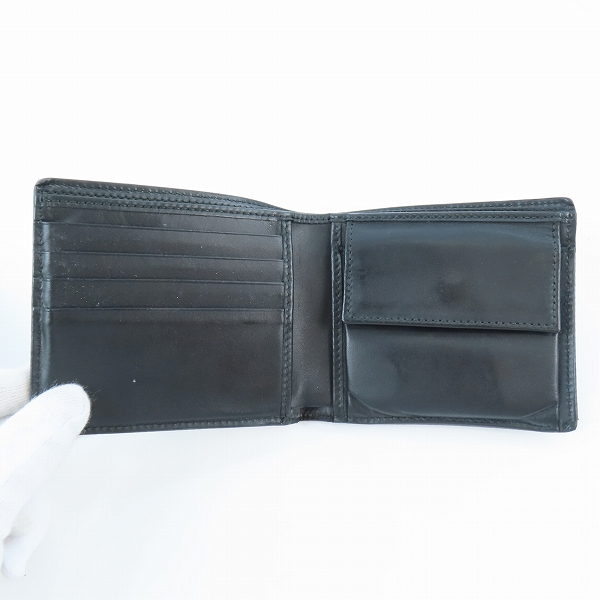 実際に弊社で買取させて頂いたGUCCI/グッチ GGスプリーム スネーク柄 二つ折り財布 ウォレット 451266-480199の画像 3枚目