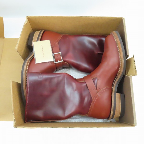 実際に弊社で買取させて頂いたWESCO/ウエスコ Custom Boss/カスタム ボス エンジニアブーツ/9Dの画像 8枚目