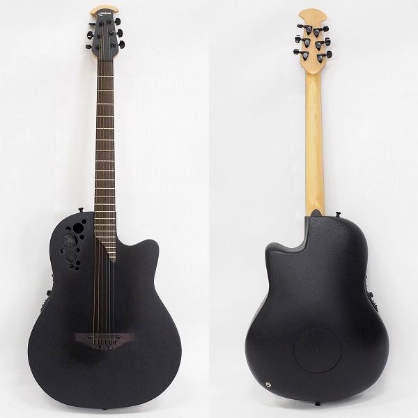 実際に弊社で買取させて頂いた★Ovation/オベーション ELITE TX DS778TX エレアコ/アコースティックギター/アコギ ギグケース付の画像 1枚目