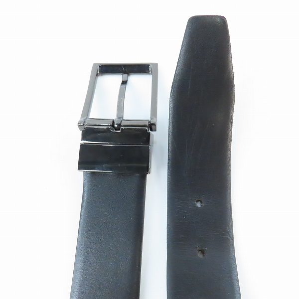 実際に弊社で買取させて頂いたHUGO BOSS/ヒューゴボス レザーベルト スクエアバックルの画像 2枚目