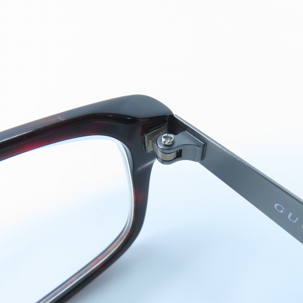実際に弊社で買取させて頂いたGUCCI/グッチ シェリーライン GG9102 メガネフレーム/アイウェアの画像 4枚目