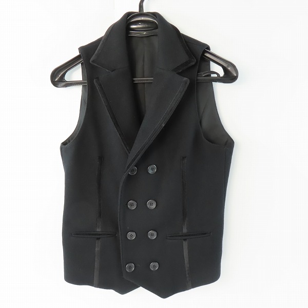 実際に弊社で買取させて頂いたCAMIERA/カミエラ ウールベスト C-09101002/44