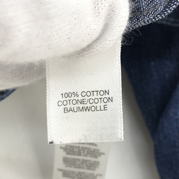 実際に弊社で買取させて頂いたPS Paul Smith/ピーエスポールスミス デニム シャツジャケット/Sの画像 3枚目