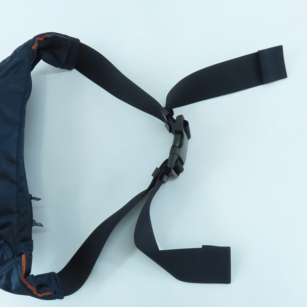 実際に弊社で買取させて頂いた(1)【未使用】PORTER/ポーター TANKER WAIST BAG (L) タンカー ウエストバッグ L アイアンブルー/622-76628の画像 6枚目