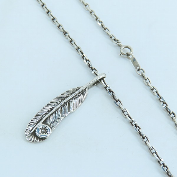 実際に弊社で買取させて頂いたARIZONA FREEDOM/アリゾナフリーダム フェザー ペンダントトップ ネックレス