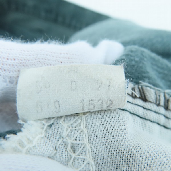 実際に弊社で買取させて頂いたLevis/リーバイス 80s ヴィンテージ 刻印10 白タブ コーデュロイパンツ 519-1532 の画像 4枚目