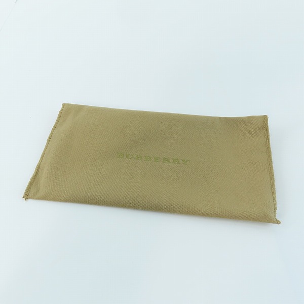 実際に弊社で買取させて頂いたBURBERRY/バーバリー ラウンド ファスナー バイカラー 長財布/ロングウォレットの画像 6枚目