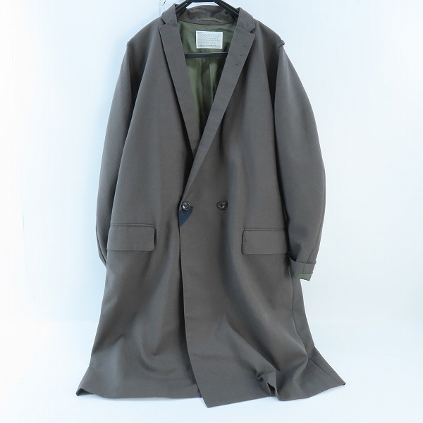 実際に弊社で買取させて頂いたkolor/カラー チェスターコート ウール オーバーサイズ 16SCM-C01101/2