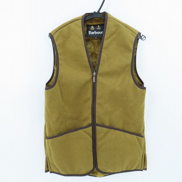 実際に弊社で買取させて頂いたBarbour/バブアー フロントジップ リバーシブル ライナー ベスト 232MLI0004/38