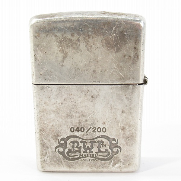 実際に弊社で買取させて頂いたZIPPO/ジッポ― BWL/ビルウォールレザー Limited Edition/リミテッドエディション/限定 ロゴ/2008年製の画像 1枚目