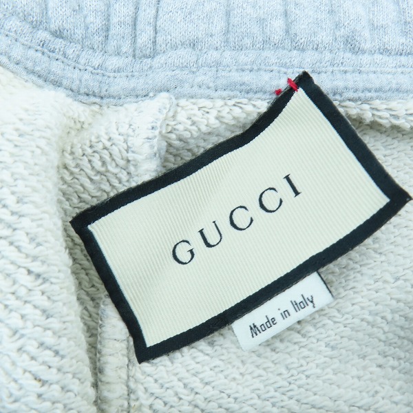 実際に弊社で買取させて頂いた【JPタグ】GUCCI/グッチ タイガーワッペン サイドライン スウェット パンツ 497252/XSの画像 2枚目