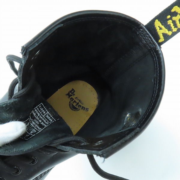 実際に弊社で買取させて頂いたDr.Martens/ドクターマーチン 8EYE BOOT/8ホール ブーツ 10072/UK7の画像 4枚目