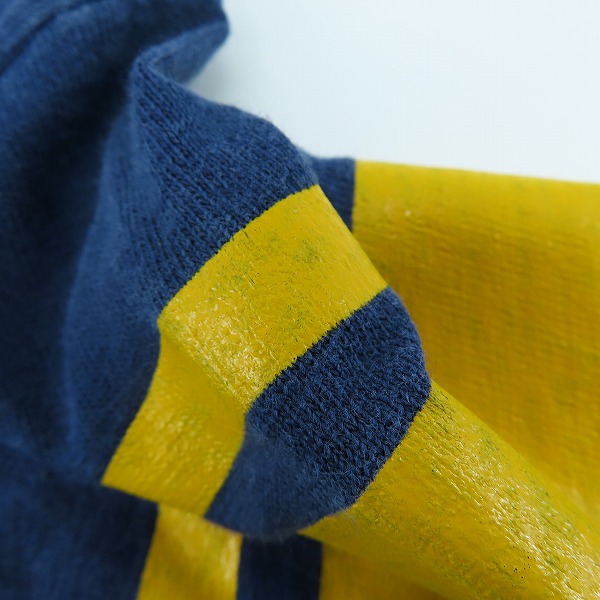 実際に弊社で買取させて頂いたChampion/チャンピオン プロダクツタグ ヴィンテージ/ビンテージ BYU71 Tシャツ ネイビー/XLの画像 3枚目