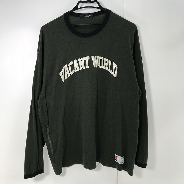実際に弊社で買取させて頂いたUNDERCOVER/アンダーカバー 23SS トリムLS TEE VACANT WORLD PATCH/ロングスリーブTシャツ UC1C4810/3