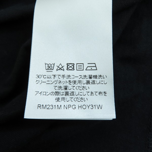 実際に弊社で買取させて頂いた【JPタグ】LOUIS VUITTON/ルイヴィトン LVフェードプリンテッドロングスリーブ コットン 長袖ロンT RM231M NPG HOY31W/Lの画像 6枚目