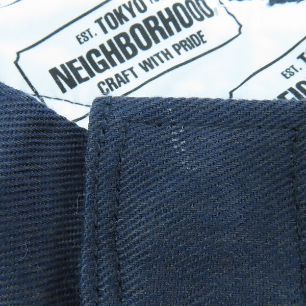 実際に弊社で買取させて頂いたNEIGHBORHOOD/ネイバーフッド WP WIDE PANTS ワークパンツ 241SPNH-PTM02/Mの画像 7枚目