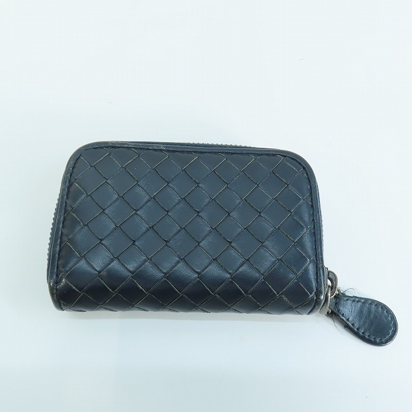 実際に弊社で買取させて頂いたBOTTEGA VENETA/ボッテガヴェネタ イントレチャート ラウンドファスナーコインケースの画像 1枚目