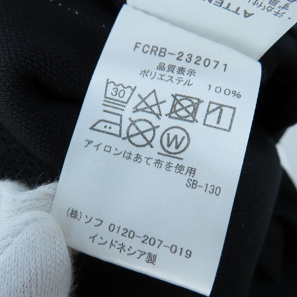 実際に弊社で買取させて頂いた【未使用】F.C.Real Bristol/エフシーアールビー トレーニング パンツ FCRB-232071/Lの画像 3枚目