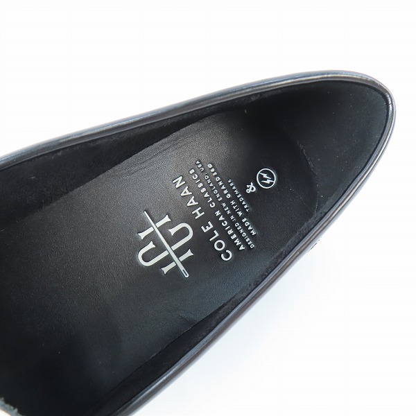 実際に弊社で買取させて頂いたCOLE HAAN×FRAGMENT/コールハーン×フラグメント アメリカンクラシックス ペニーローファー  C38640/12Mの画像 4枚目