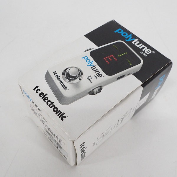 実際に弊社で買取させて頂いた【美品】tc electronic/ティーシーエレクトロニック polytune mini ペダル型 ギター/ベース用 チューナー/動作確認済 の画像 6枚目