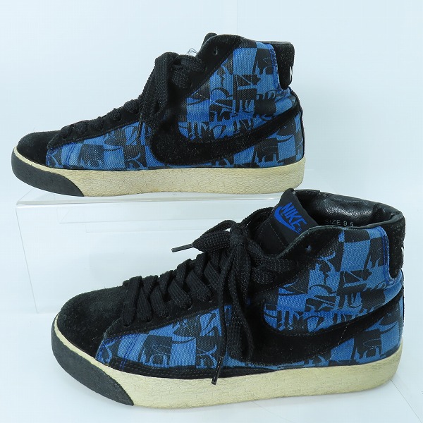 実際に弊社で買取させて頂いたNIKE×STUSSY×NEIGHBORHOOD/ナイキ×ステューシー×ネイバーフッド BLAZER HIGH PREMIUM TZ 332286-401/27.5の画像 3枚目