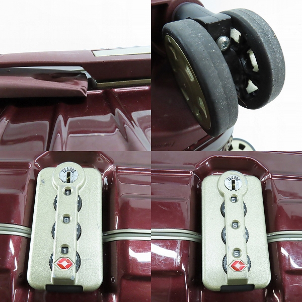 実際に弊社で買取させて頂いたRIMOWA/リモワ LIMBO/リンボ 4輪キャリーケース/98リットル  881.77.34.4 の画像 7枚目