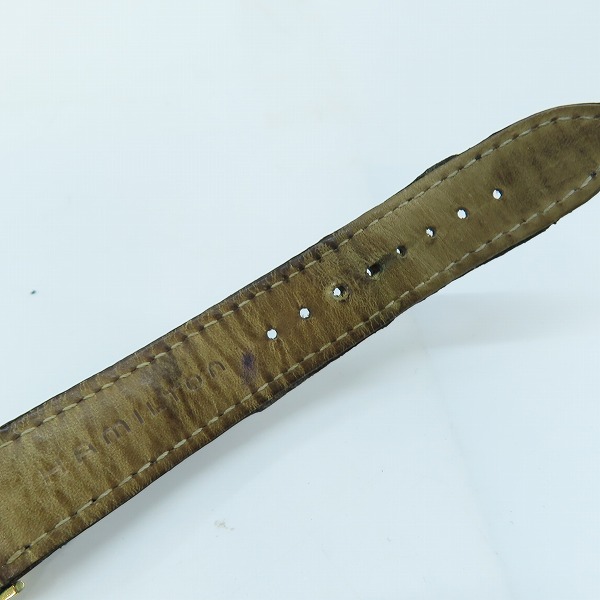 実際に弊社で買取させて頂いたHAMILTON/ハミルトン ベンチュラ クォーツ  6250 腕時計【動作未確認】の画像 5枚目