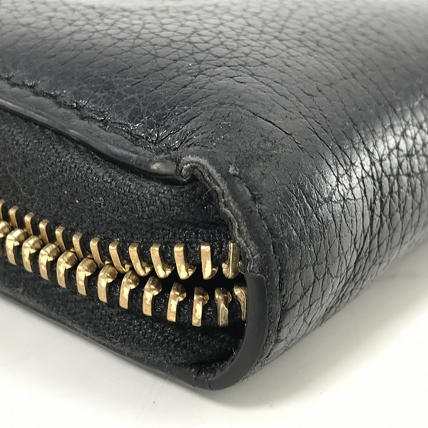 実際に弊社で買取させて頂いたGUCCI/グッチ ロゴ ジップアラウンドウォレット/長財布の画像 5枚目