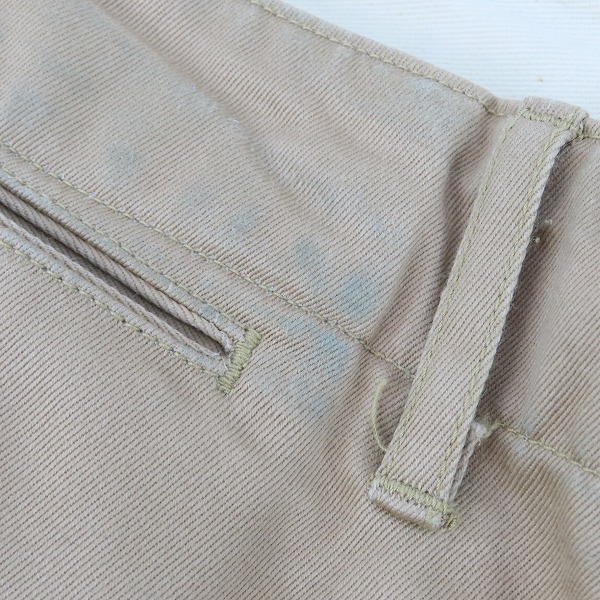 実際に弊社で買取させて頂いたBUZZ RICKSON'S/バズリクソンズ チノパンツ/ワークパンツ BR40025/34の画像 6枚目