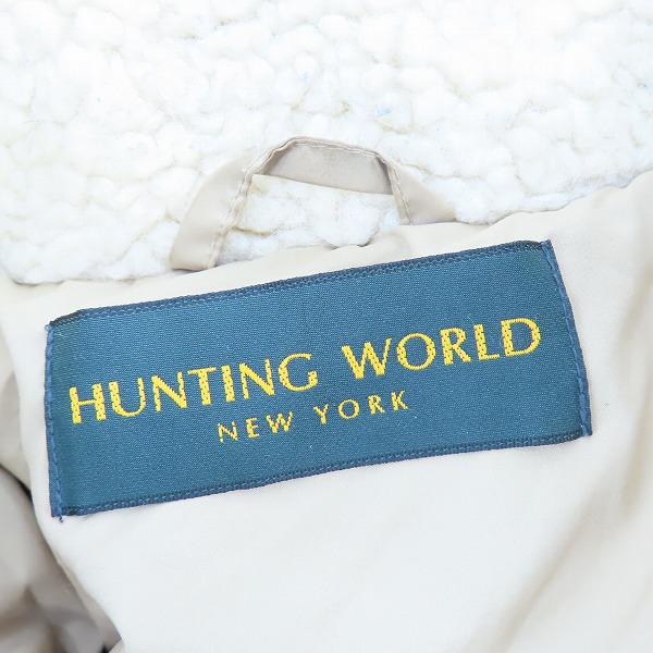 実際に弊社で買取させて頂いた【難有】HUNTING WORLD/ハンティングワールド PENFIELD オイルドワックス ダウンジャケット/Mの画像 2枚目