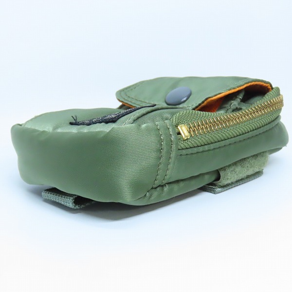 実際に弊社で買取させて頂いた(5)PORTER/ポーター TANKER/タンカー ポーチ カーキの画像 2枚目