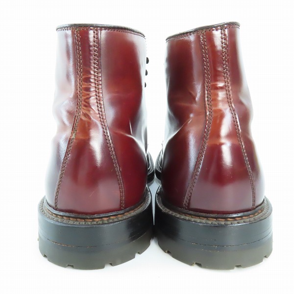 実際に弊社で買取させて頂いたALDEN/オールデン ハワイアンタンカーブーツ/シューズ コードバン 純正シューツリー付き 4020HC/8.5Dの画像 1枚目