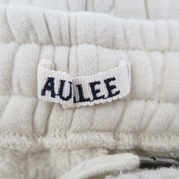 実際に弊社で買取させて頂いたAURALEE/オーラリー 23AW SMOOTH SOFT SWEAT PANTS/スムース ソフトスウェットパンツ A23AP03TU/4の画像 2枚目