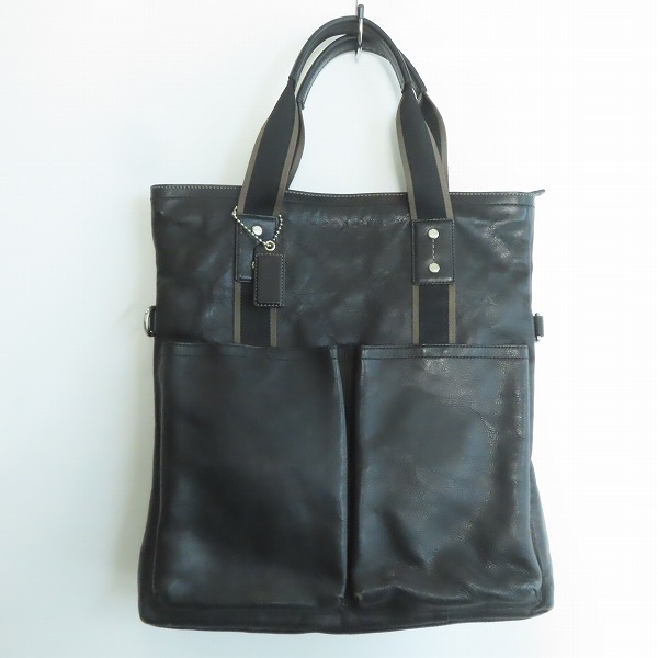 実際に弊社で買取させて頂いたCOACH/コーチ ヘリテージ ウェブ レザー フォルド オーバー トート F70558