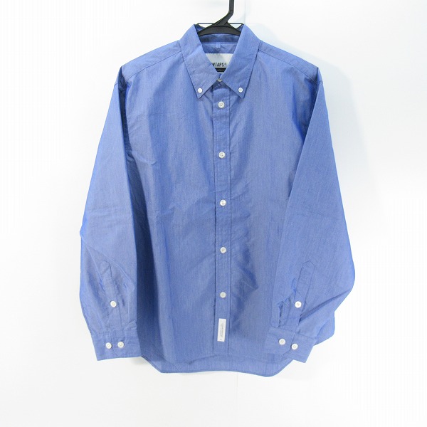 実際に弊社で買取させて頂いたWTAPS/ダブルタップス 23AW LS CTPL BROADCLOTH COOLMAX/長袖シャツ 232GWDT-SHM01/1