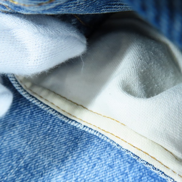 実際に弊社で買取させて頂いたLevi's/リーバイス 70s ヴィンテージ 刻印8 TALON42ジップ/スモールe デニムパンツ 505-0217 W33 L31の画像 7枚目