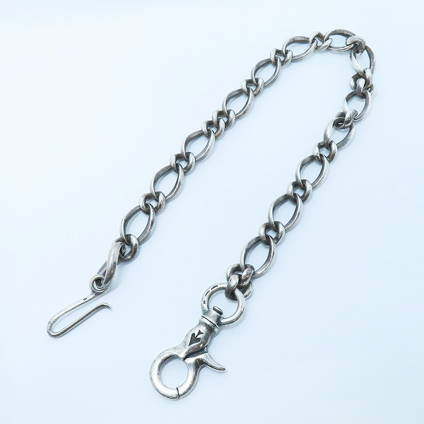 実際に弊社で買取させて頂いたCELT&COBRA/ケルトアンドコブラ Argent Gleam/アージェントグリｰム製 ウォレットチェーン 1クリップの画像 6枚目